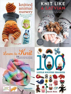 Knitting Books Set - Easy Guide to Knitting - Available at Snazal