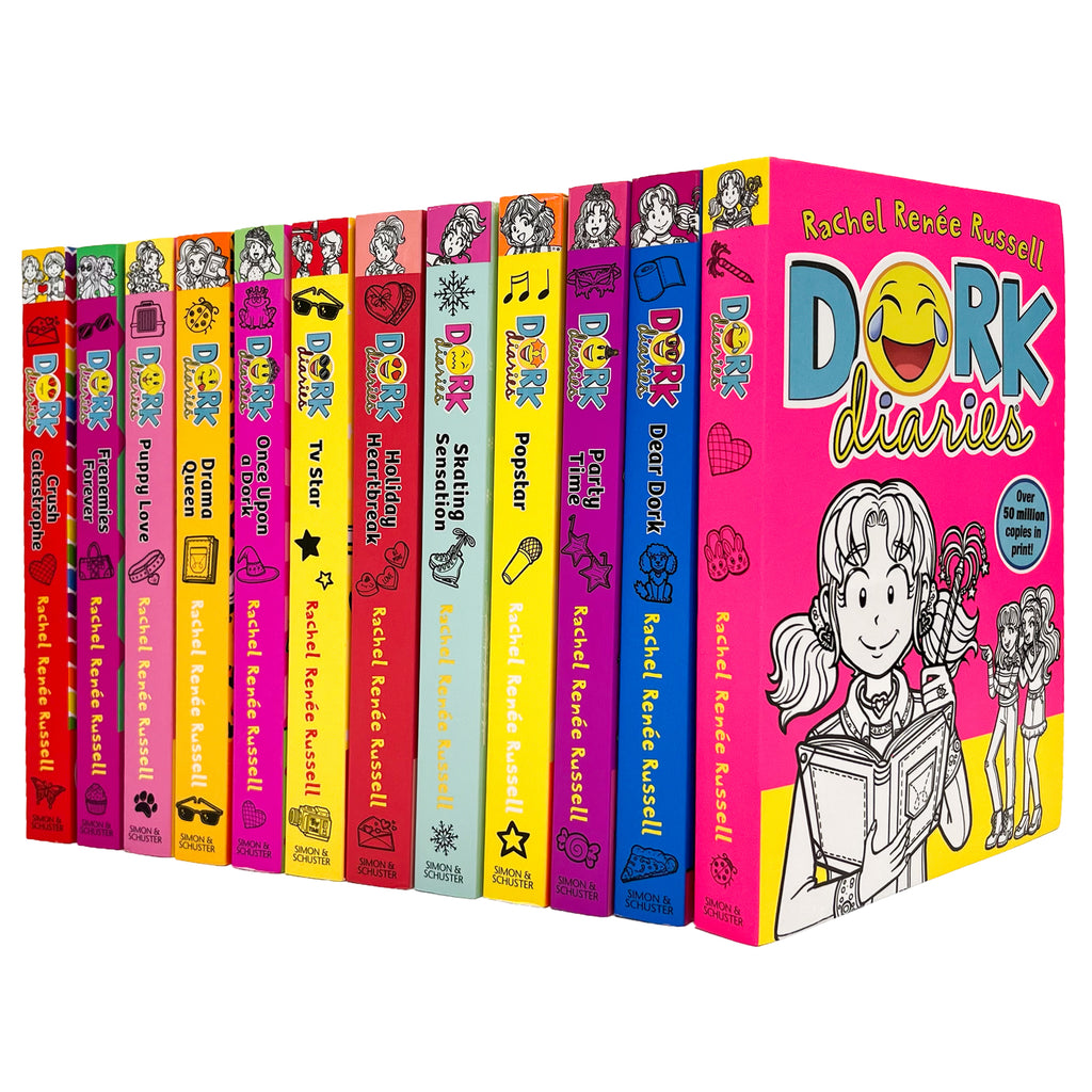 宅配便配送 Collection Books 12 Series Diaries Dork Set Renee Rachel By 洋書