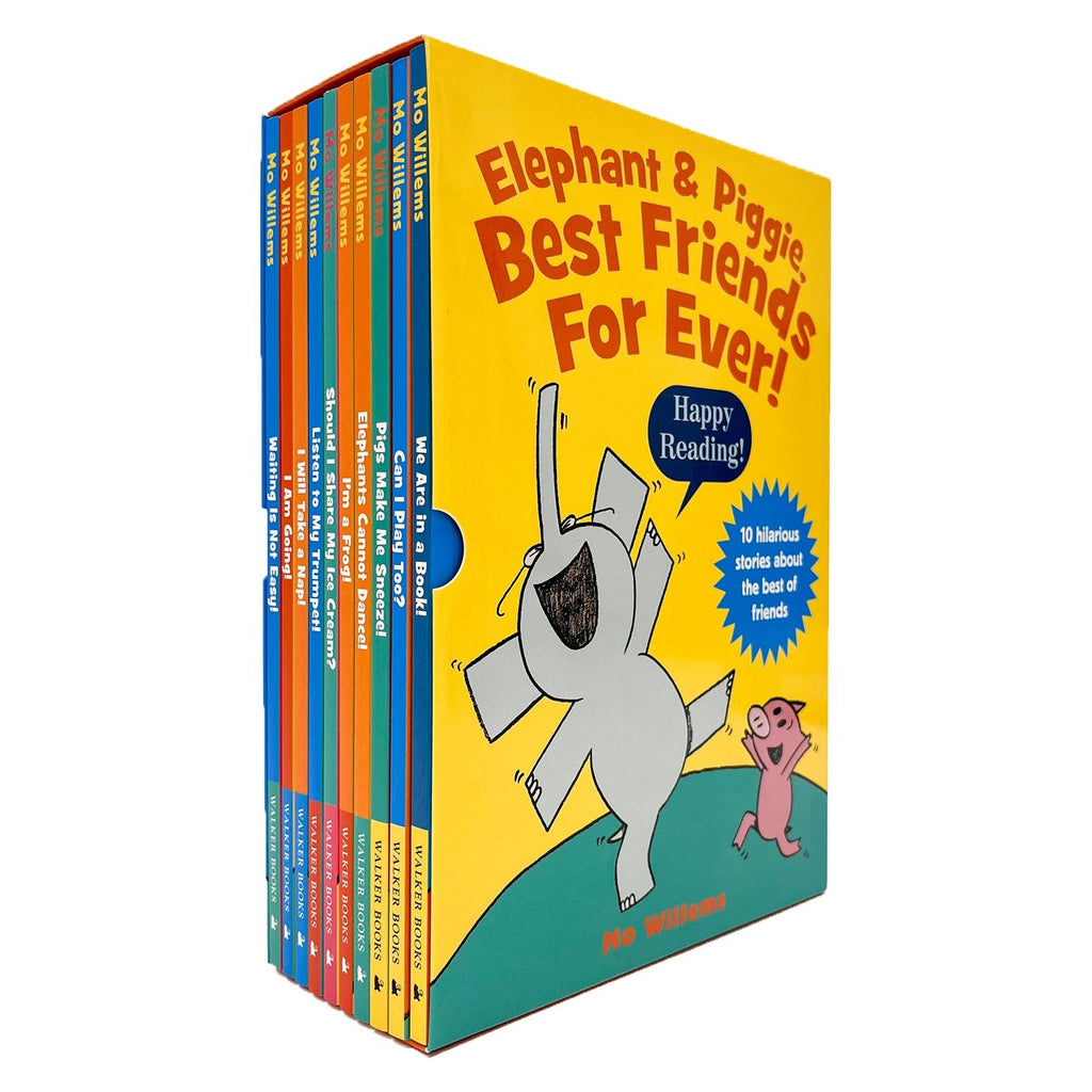 Elephant and Piggie, Best Friends for Ever! 10 Books Collection Set