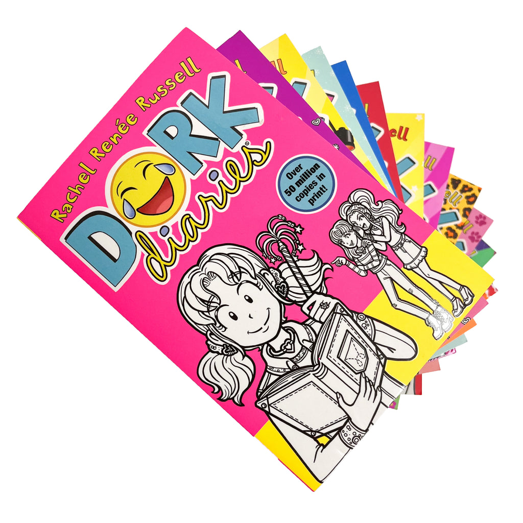 Dork Diaries Series 12 Books Collection Set By Rachel Renee