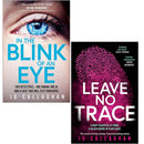 Kat and Lock Series By Jo Callaghan 2 Books Collection Set (In The Blink of An Eye and Leave No Trace)