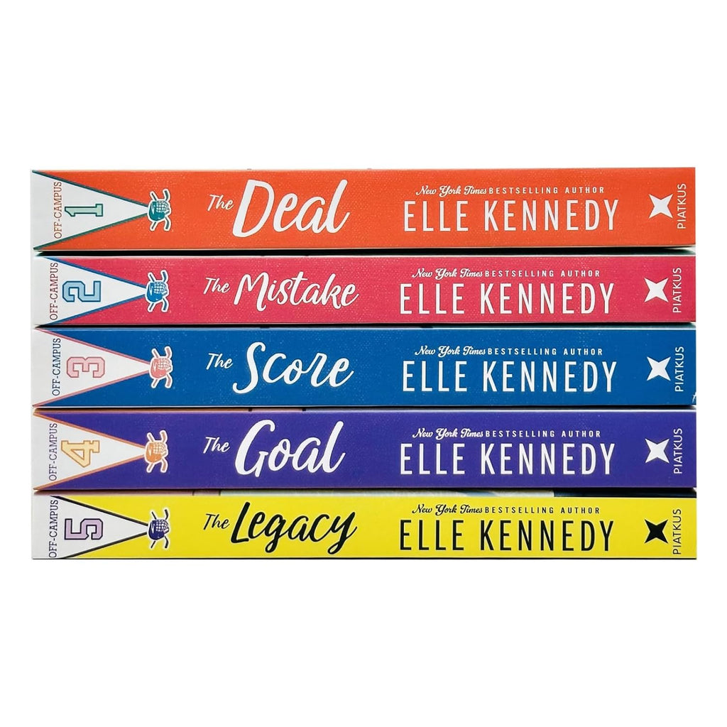 Elle Kennedy Off Campus Series 5 Books Collection Set (The Deal, Mista