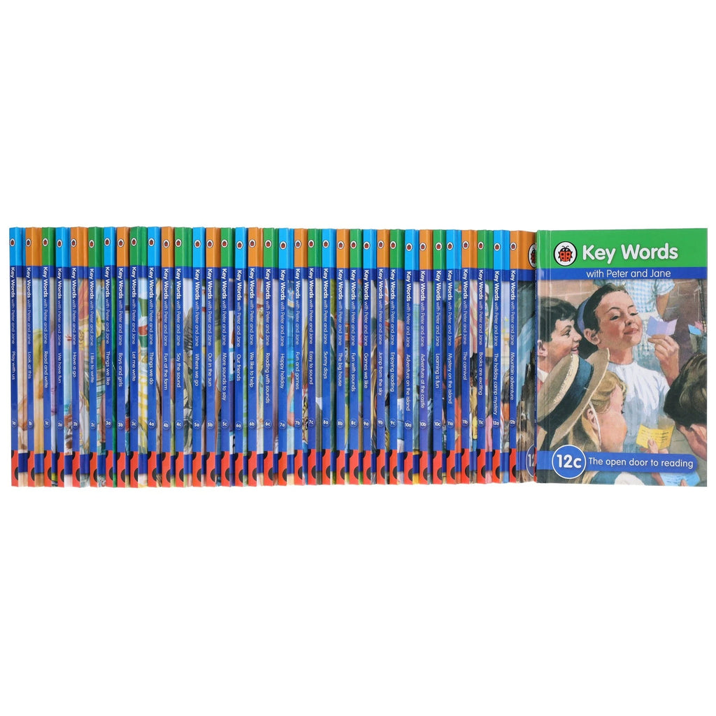 【訳あり】Key Words with Peter & Jane英語絵本36冊 Ladybird Key Words with Peter and Jane 36 Books Collection Box Set