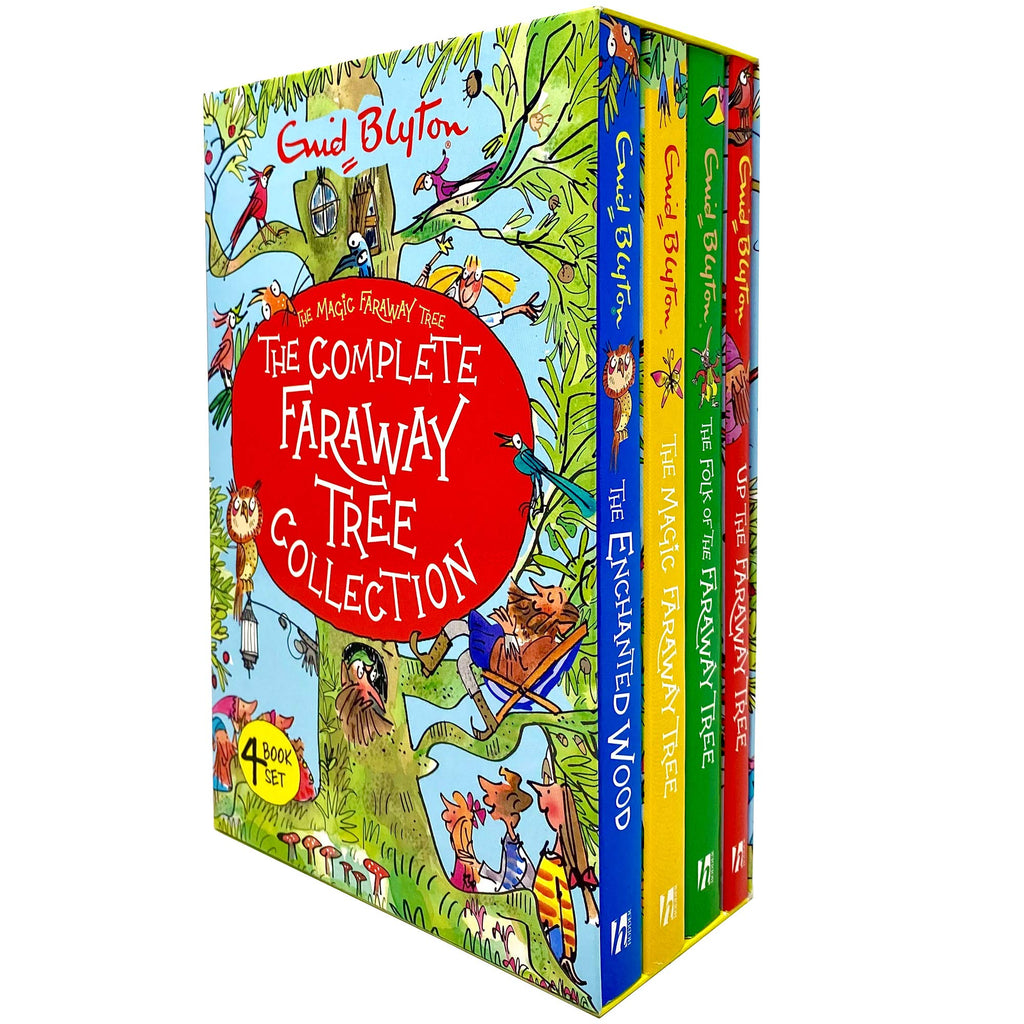 The Magic Faraway Tree: 4 Books Box Set Collection by Enid Blyton (Chi