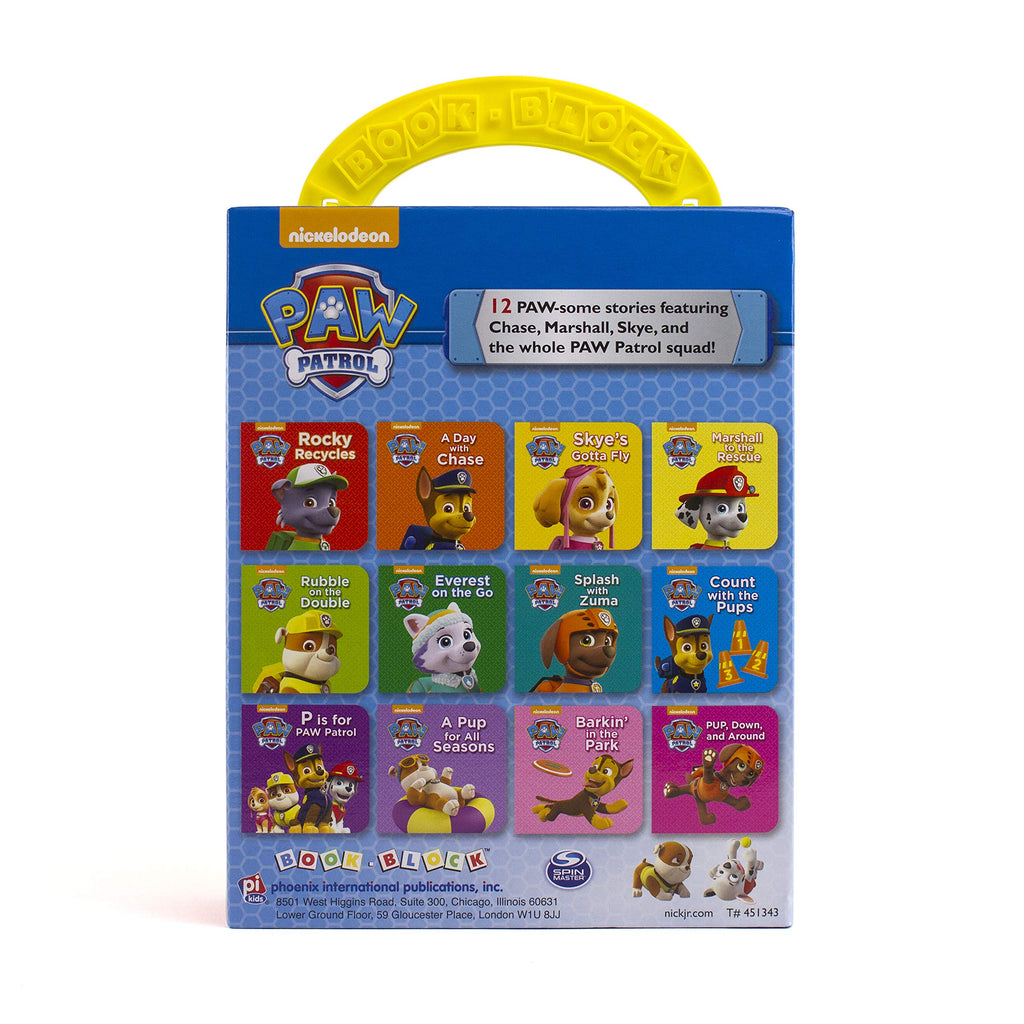 Nickelodeon Paw Patrol Chase, Skye, Marshall, and More! - My First Library  Board Book Block 12-Book Set - PI Kids