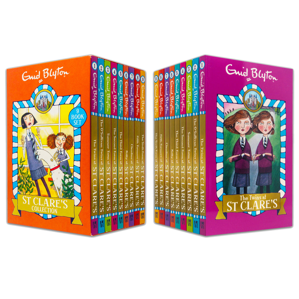 Enid Blyton Books St Clares Boxed Set Gift 9 Books