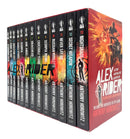 Alex Rider Series 13 Books Collection Set By Anthony Horowitz (Stormbreaker, Point Blanc, Skeleton Key, Eagle Strike, Secret Weapon, Nightshade & More)