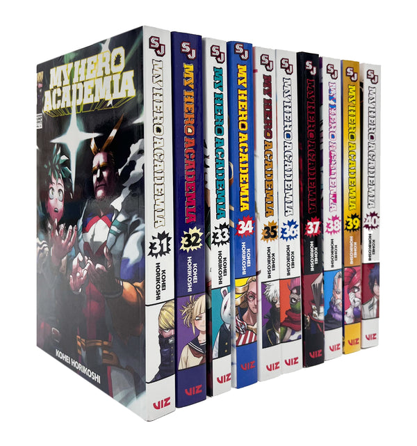 My Hero Academia Volume 31-40 Collection 10 Books Set by Kohei Horikoshi