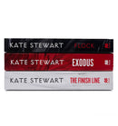 The Ravenhood Series By Kate Stewart 3 Books Collection Set (Flock, Exodus, The Finish Line)