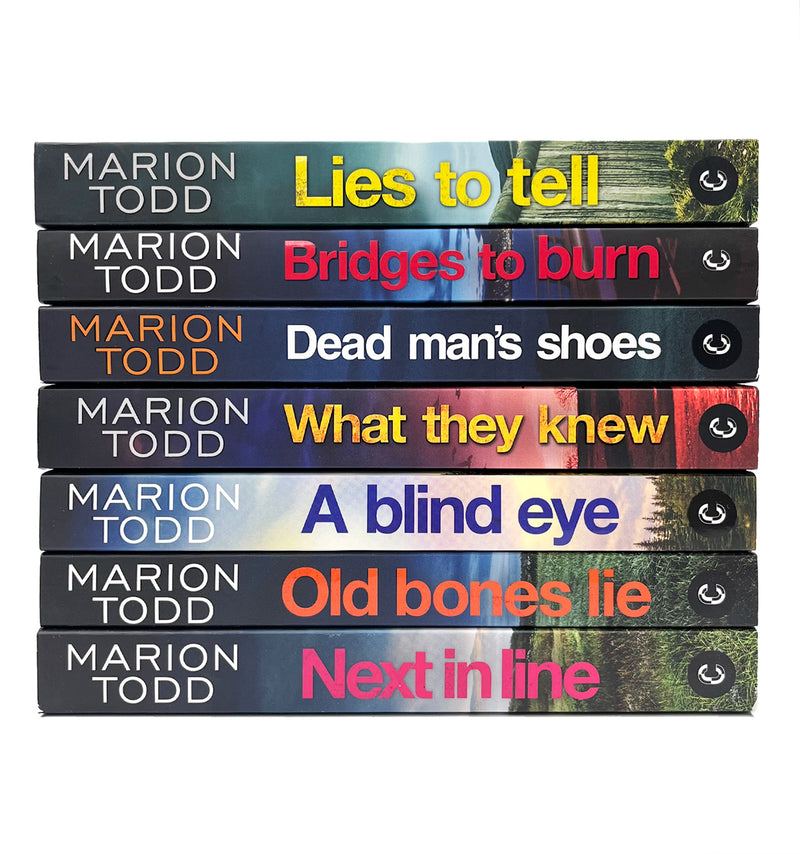 ["9780678467749", "A Blind Eye", "adult fiction", "Adult Fiction (Top Authors)", "adult fiction book collection", "adult fiction books", "adult fiction collection", "Bridges to Burn", "Crime", "crime books", "crime fiction", "crime mystery fiction", "crime thriller", "crime thriller books", "Dead Man's Shoes", "DI Clare Mackay", "DI Clare Mackay books", "DI Clare Mackay series", "DI Clare Mackay thriller", "Lies to Tell", "Marion Todd", "Marion Todd books", "Marion Todd collection", "Marion Todd DI Clare Mackay", "Marion Todd series", "Marion Todd set", "Next in Line", "Old Bones Lie", "thriller", "thriller books", "thrillers", "thrillers books", "What They Knew"]