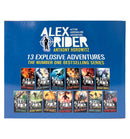 Alex Rider Series 13 Books Collection Set By Anthony Horowitz (Stormbreaker, Point Blanc, Skeleton Key, Eagle Strike, Secret Weapon, Nightshade & More)