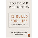 Atomic Habits, 12 Rules For Life and Beyond Order 3 Books Collection Set by James Clear, Jordan B Peterson