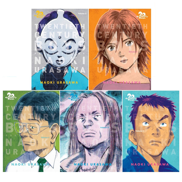 20th Century Boys: The Perfect Edition 5 Books Collection Set by Naoki Urasawa (Vol. 1-5)