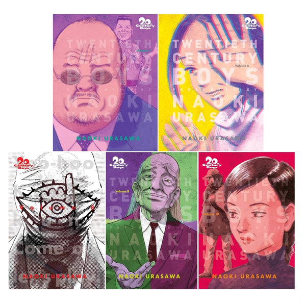 20th Century Boys: The Perfect Edition 5 Books Collection Set by Naoki Urasawa (Vol. 6-10)