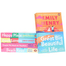 Emily Henry Collection 5 Books Set (Beach Read, People We Meet On Vacation, Happy Place, Book Lovers and Great Big Beautiful Life)