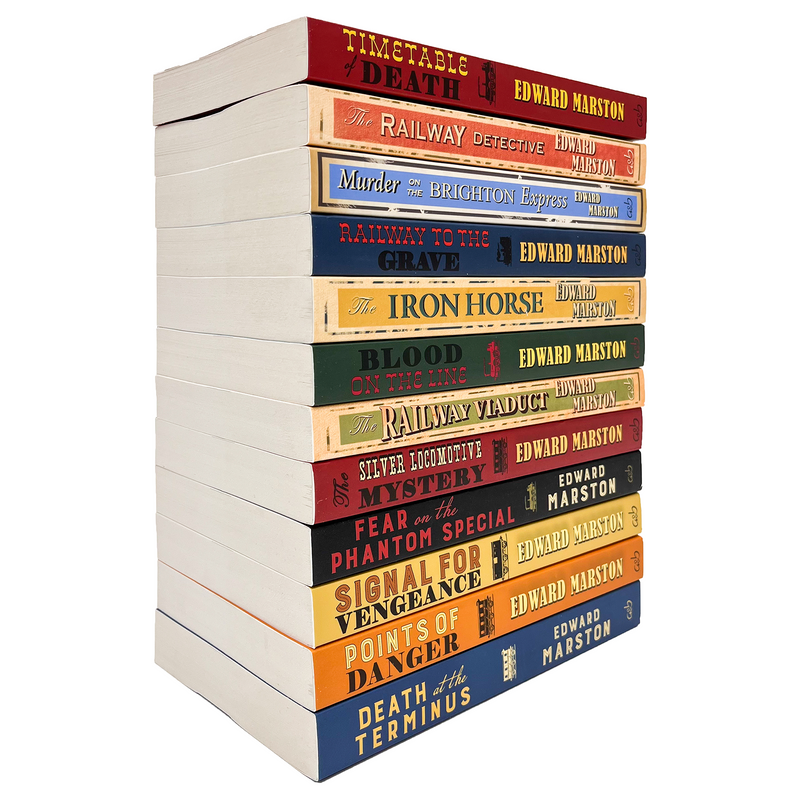 ["9780678453773", "a christmas railway mystery", "a ticket to oblivion", "blood on the line", "edward marston", "edward marston books", "edward marston bow street rivals", "edward marston domesday books", "edward marston paperback books", "edward marston railway detective books", "edward marston railway detective books in order", "fiction books", "inspector robert colbeck", "murder on the brighton express", "peril on the royal train", "railway detective", "railway detective books", "railway detective books in order", "railway detective edward marston", "railway detective kindle", "railway detective series edward marston", "railway detective series in order", "railway to the grave", "robert colbeck series", "signal for vengeance", "silver locomotive mystery", "the excursion train", "the iron horse", "the railway detective", "the railway detective books", "the railway viaduct", "the stationmasters farewell", "thrillers books"]