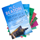 M C Beaton Hamish Macbeth Series Collection 7 Books Set (SERIES 2) (Death of a Prankster, Death of a Charming Man, Death of a Macho Man, Death of a Scriptwriter, Death of a Celebrity, Death of a Dreamer, Death of a Nurse)