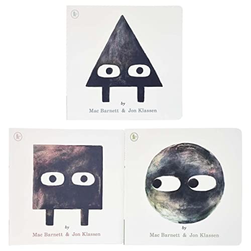 Shape Trilogy Collection 3 Books Set (Triangle, Square and Circle) by Mac Barnett