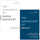 Eric Jorgenson Collection 2 Books Set (The Almanack of Naval Ravikant, The Anthology of Balaji)