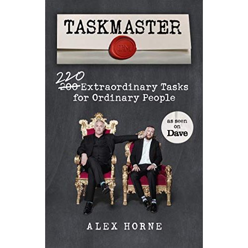 ["9781785944680", "Automotive Humour", "Comedy Television", "Hobbies", "quizzes & games", "Taskmaster", "Taskmaster 220 Extraordinary Tasks for Ordinary People", "TV tie-in humour"]