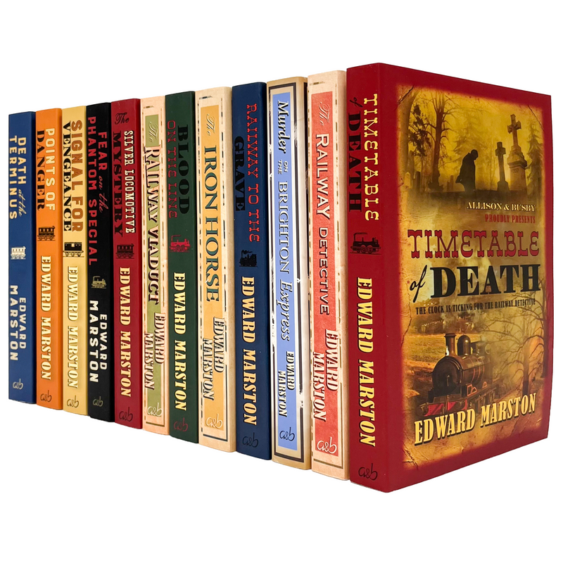 ["9780678453773", "a christmas railway mystery", "a ticket to oblivion", "blood on the line", "edward marston", "edward marston books", "edward marston bow street rivals", "edward marston domesday books", "edward marston paperback books", "edward marston railway detective books", "edward marston railway detective books in order", "fiction books", "inspector robert colbeck", "murder on the brighton express", "peril on the royal train", "railway detective", "railway detective books", "railway detective books in order", "railway detective edward marston", "railway detective kindle", "railway detective series edward marston", "railway detective series in order", "railway to the grave", "robert colbeck series", "signal for vengeance", "silver locomotive mystery", "the excursion train", "the iron horse", "the railway detective", "the railway detective books", "the railway viaduct", "the stationmasters farewell", "thrillers books"]