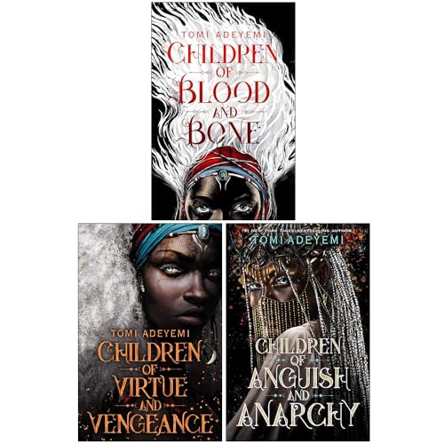 ["9784970031189", "books for young adults", "children books", "Children Books (14-16)", "children fantasy books", "children fantasy magic", "Children of Anguish and Anarchy", "Children of Blood and Bone", "Children of Virtue and Vengeance", "childrens books", "Epic Fantasy for Young Adults", "Fantasy", "Fantasy & magical realism", "fantasy books", "fantasy fiction", "Legacy of Orisha", "Legacy of Orisha books", "Legacy of Orisha collection", "Legacy of Orisha set", "magic", "magical realism", "Tomi Adeyemi", "Tomi Adeyemi books", "Tomi Adeyemi collection", "Tomi Adeyemi series", "Tomi Adeyemi set", "west african", "west african fantasy", "young adult", "young adults", "young adults books", "young adults fiction"]