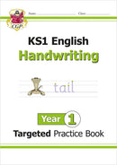 CGP KS1 Year 1 Workbook Bundle – Ages 5-6 (Grammar Punctuation and Spelling, Reading Comprehension, Handwriting, Maths)
