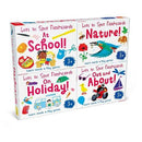 Lots to Spot Flashcards Tray: My Busy Day 4 Pack (At School, Nature, Out and About, On Holiday)