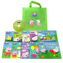 Peppa Pig 10 Books Collection Set (GREEN BAG)