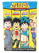 My Hero Academia Manga Set, 4 Volumes, Double-Sided Poster, Featuring: My Hero Academia, My Hero Academia Smash!!, My Hero Academia Team Up Missions, My Hero Academia Vigilantes