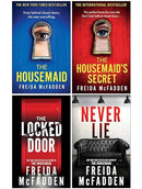 Freida McFadden 4 Books  Set (Never Lie, The Housemaids Secret, The Locked Door , The House maid)