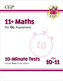 CGP 11+ GL 10-Minute Tests Bundle – Ages 10-11 (Maths, English, Verbal Reasoning, Non-Verbal Reasoning)