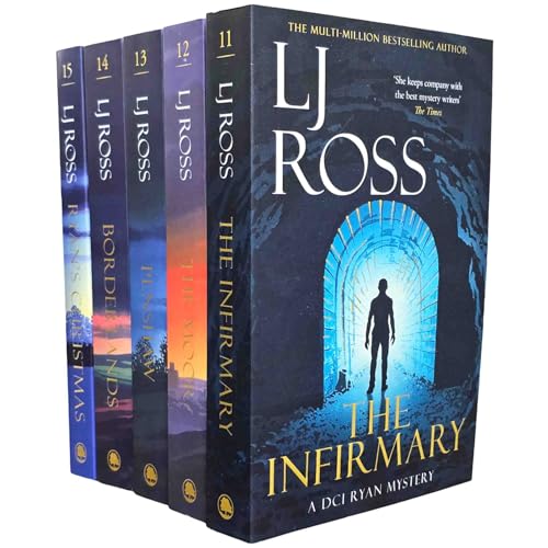 The DCI Ryan Mysteries 5 Books Collection Set: Volume 11-15 (The Infirmary, The Moor, Penshaw, Borderlands and Ryan's Christmas)