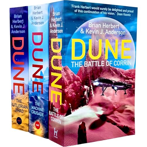 ["9783688764457", "adult fiction", "Adult Fiction (Top Authors)", "adult fiction book collection", "adult fiction books", "adult fiction collection", "Brian Herbert", "dune", "dune series", "dune set", "frank herbert", "frank herbert books", "frank herbert collection", "frank herbert set", "Kevin J. Anderson", "Legends of Dune", "Legends of Dune collection", "Legends of Dune series", "Legends of Dune set", "Sci Fi", "science fiction", "science fiction books", "The Battle Of Corrin", "The Butlerian Jihad", "The Machine Crusade"]