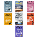 M C Beaton Hamish Macbeth Series Collection 7 Books Set (SERIES 4) (Death of a Nag, Death of a Dentist, Death of an Addict, Death of a Village, Death of a Bore, Death of a Maid, Death of a Gentle Lady)