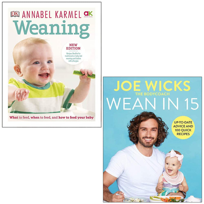 ["9789123968626", "Annabel Karmel", "baby food cook book", "baby food cooking recipe meals", "babyfood cookbook", "Bestselling Cooking book", "Cooking", "cooking book", "cooking book collection", "Cooking Books", "Cooking for Babies & Children", "Cooking for BabiHealthy Eatinges and Children", "cooking for children", "Cooking Guide", "cooking recipe", "cooking recipe book collection set", "cooking recipe books", "cooking recipes", "Guide to Baby Led Weaning", "guide to weaning", "Wean in 15", "Wean in 15 Up-to-date Advice and 100 Quick Recipes", "Wean in 15: Up-to-date Advice and 100 Quick Recipes by Joe Wicks", "weaning book", "weaning books for toddlers", "weaning guide", "Weaning What to Feed", "Weaning: New Edition - What to Feed", "When to Feed and How to Feed your Baby"]