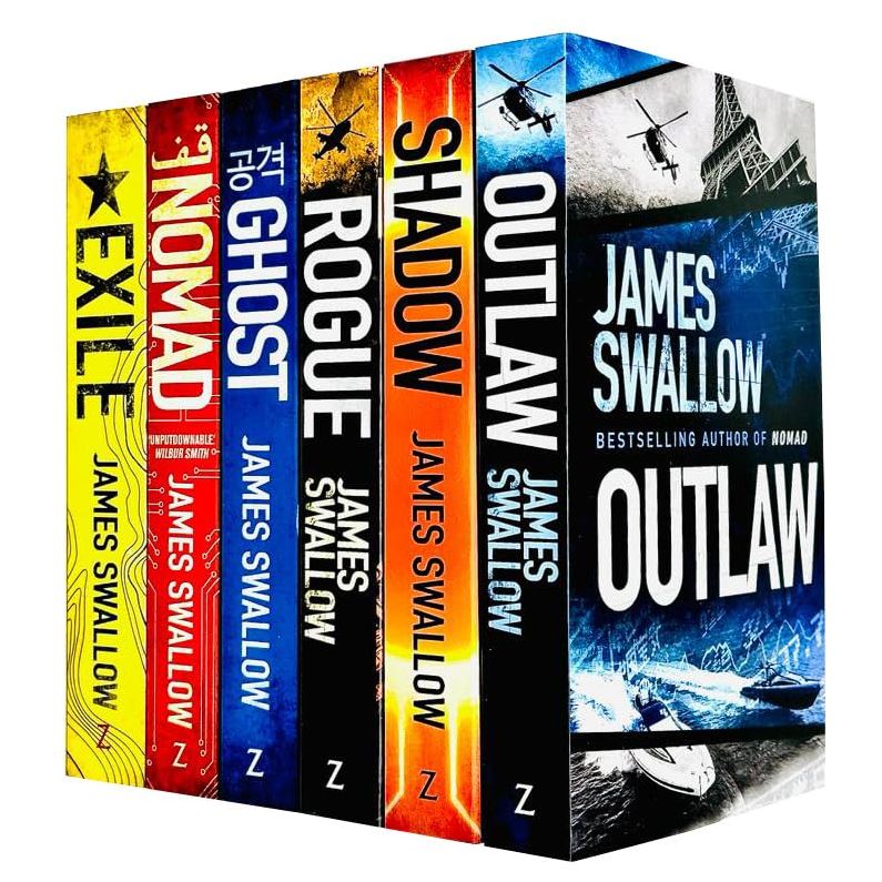 ["9789124213190", "Crime", "Crime & mystery", "Crime and mystery", "crime books", "crime fiction", "crime fiction books", "crime mystery books", "crime mystery fiction", "crime thriller", "crime thriller books", "Ghost", "James Swallow", "James Swallow Marc Dane series", "James Swallow Marc Dane series Collection", "James Swallow The Marc Dane series", "Marc Dane Series", "Nomad", "Outlaw", "Rogue", "Shadow", "The Marc Dane series"]