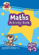 CGP Reception Activity Book Bundle –  Age 4-5 (First Sums, Maths, English, Phonics, Writing, Reading)