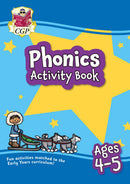 CGP Reception Activity Book Bundle –  Age 4-5 (First Sums, Maths, English, Phonics, Writing, Reading)