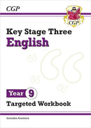 CGP KS3 Year 9 Workbook Bundle – Ages 13-14 (Maths, English, Science, Spelling Punctuation and Grammar)