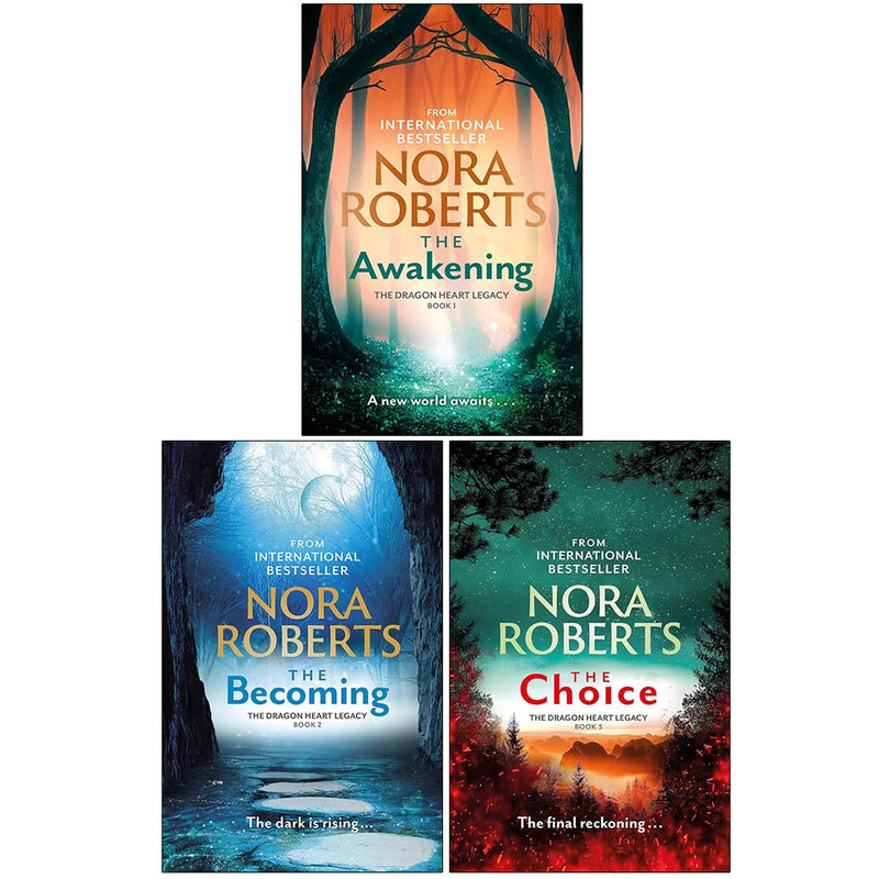 ["9789124309343", "Dragon Heart Legacy", "Dragon Heart Legacy books", "Dragon Heart Legacy collection", "Dragon Heart Legacy nora roberts", "Dragon Heart Legacy series", "Dragon Heart Legacy set", "Nora Roberts", "nora roberts audiobooks", "nora roberts book collection", "nora roberts book collection set", "nora roberts book list", "Nora Roberts books", "nora roberts books in order", "Nora Roberts collection", "nora roberts dragon heart series", "nora roberts kindle", "nora roberts movies", "nora roberts new releases 2021", "nora roberts new releases 2022", "nora roberts series", "nora roberts trilogies", "nora roberts trilogy", "nora roberts trilogy sets", "The Awakening", "The Becoming", "The Choice"]