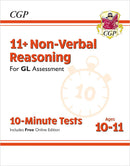 CGP 11+ GL 10-Minute Tests Bundle – Ages 10-11 (Maths, English, Verbal Reasoning, Non-Verbal Reasoning)