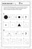 Amazing Brain Games for Clever Kids by Dr Gareth Moore: More than 100 Puzzles to Boost your Brainpower