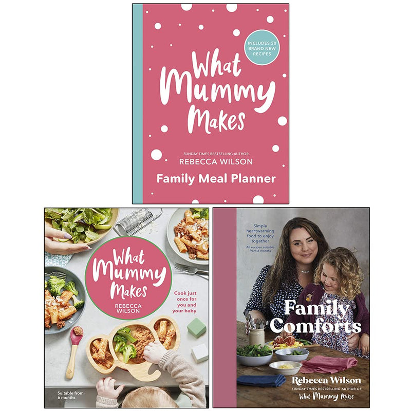 ["9789123484348", "Allergies", "Baby and Toddler", "baby cook book", "baby cookbook", "baby development", "baby development books", "baby recipe book", "best cookbooks", "Bestselling Cooking book", "Cook", "Cook Book", "cookbook", "cookbook from Rebecca Wilson", "Cookbooks", "cookery", "Cookery book", "Cooking", "cooking book", "cooking book collection", "Cooking Books", "cooking collection", "Cooking Guide", "cooking recipe", "cooking recipe book collection set", "cooking recipe books", "cooking recipes", "Cooking Tips Books", "daily cooking", "easiest cooking recipe", "Easy cooking", "easy cooking recipe", "Family Comforts: Simple", "food allergies", "Heartwarming Food to Enjoy Together", "home cooking books", "Quick & easy cooking", "Rebecca Wilson", "What Mummy Makes", "What Mummy Makes Cook Book", "What Mummy Makes Cook Just Once for You and Your Baby", "What Mummy Makes Family Meal Planner: Includes 28 brand new recipes"]