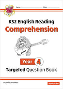 CGP KS2 Year 4 Workbook Bundle – Ages 8-9 (Grammar Punctuation and Spelling, Reading Comprehension, Handwriting, Maths)