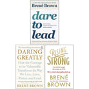 Brené Brown Collection 3 Books Set (Daring Greatly, Dare to Lead, Rising Strong)