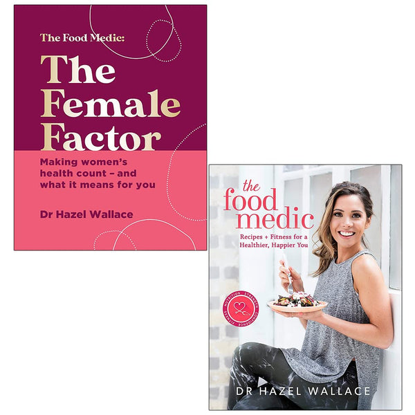 Dr Hazel Wallace Collection 2 Books Set (The Female Factor, The Food Medic)