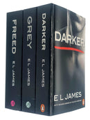 E L James Fifty 50 Shades of Grey, Darker and Freed Classic Original Trilogy 3 Books Collection Set