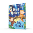 Night Monkey, Day Monkey – Children’s Picture Book by Julia Donaldson | Funny Rhyming Story About Friendship & Opposites