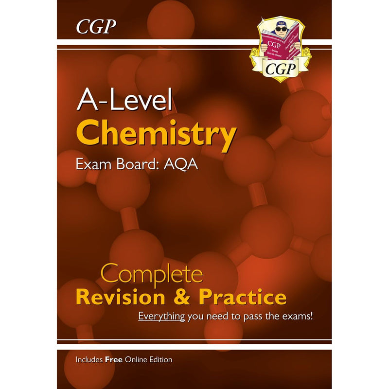 ["9781789080292", "a level", "a level chemistry", "Academic Books", "AQA", "cgp", "cgp book collection", "cgp book collection set", "cgp book set", "cgp books", "cgp collection", "CGP study book", "chemistry", "chemistry books", "chemistry education", "revision and practice", "Revision Guide", "Study and Revision guide", "Study Guide", "Study Guides"]